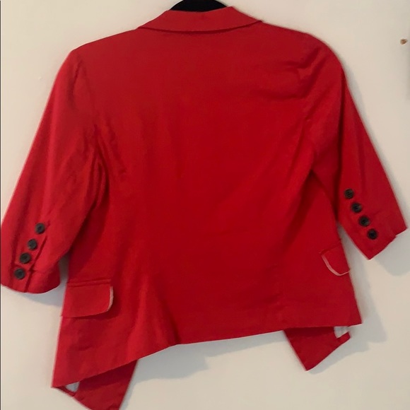 Red and stripped blazer - Picture 2 of 4